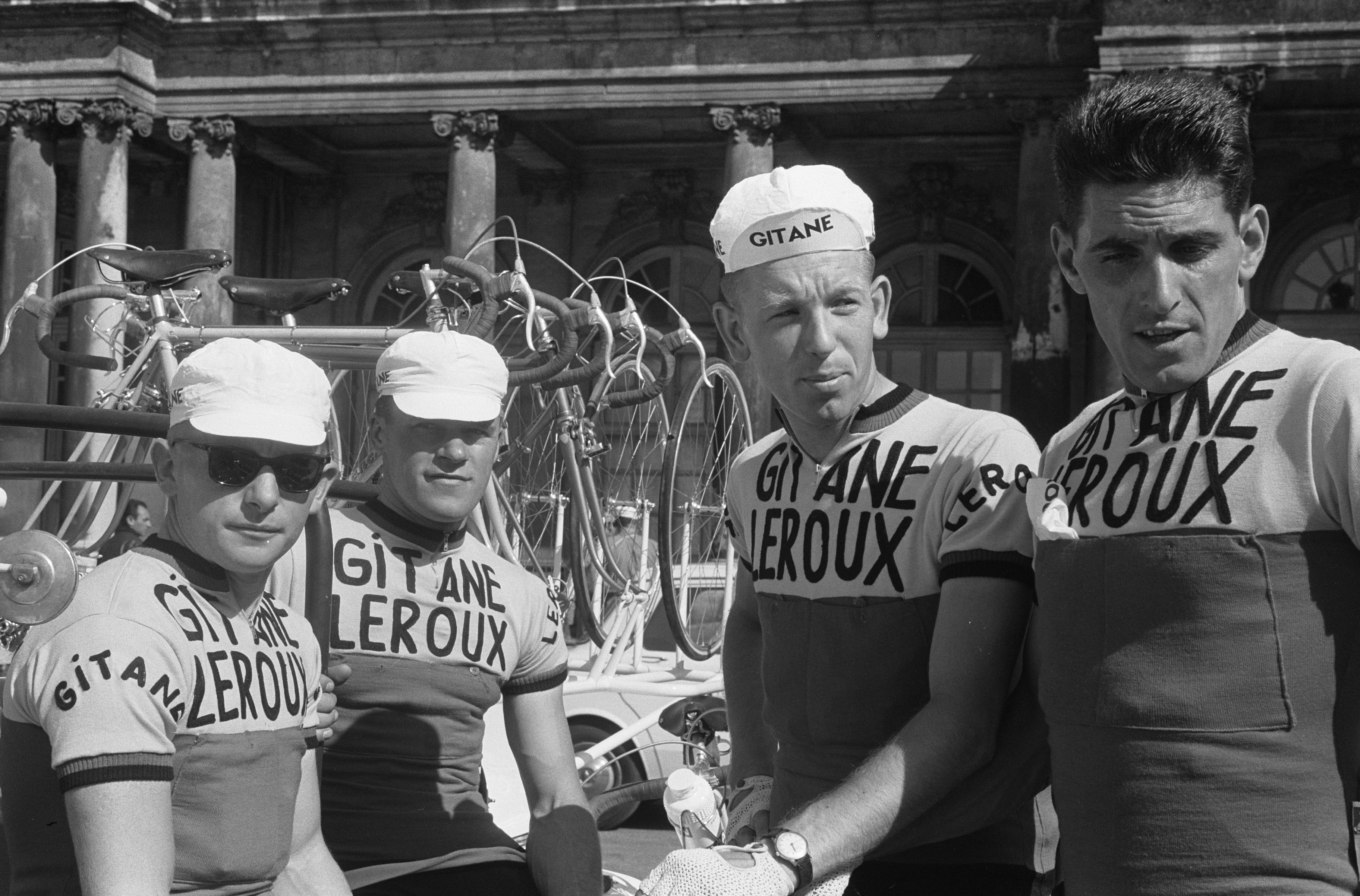 1656250651415744_3648x2406.jpg Gitane-Leroux_riders_Gérard_Thiélin,_Anatole_Novak,_Bas_Maliepaard_and_Jean_Forestier,_Tour_de_France_1962.jpg