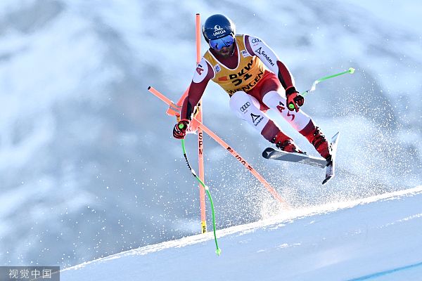 挪威名将希尔德获国际雪联世界杯文根站男子超级大回转冠军